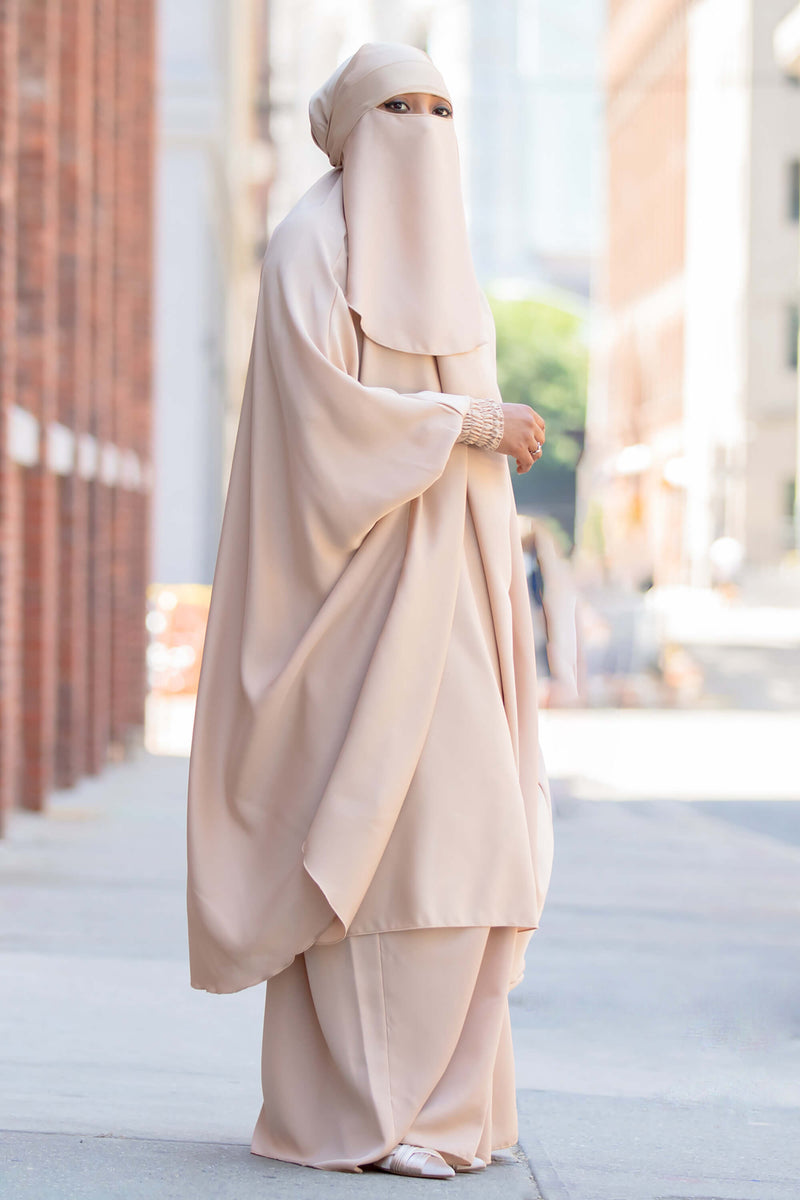 Mahasen Jilbab in Arabian Sand | Al Shams Abayas 5