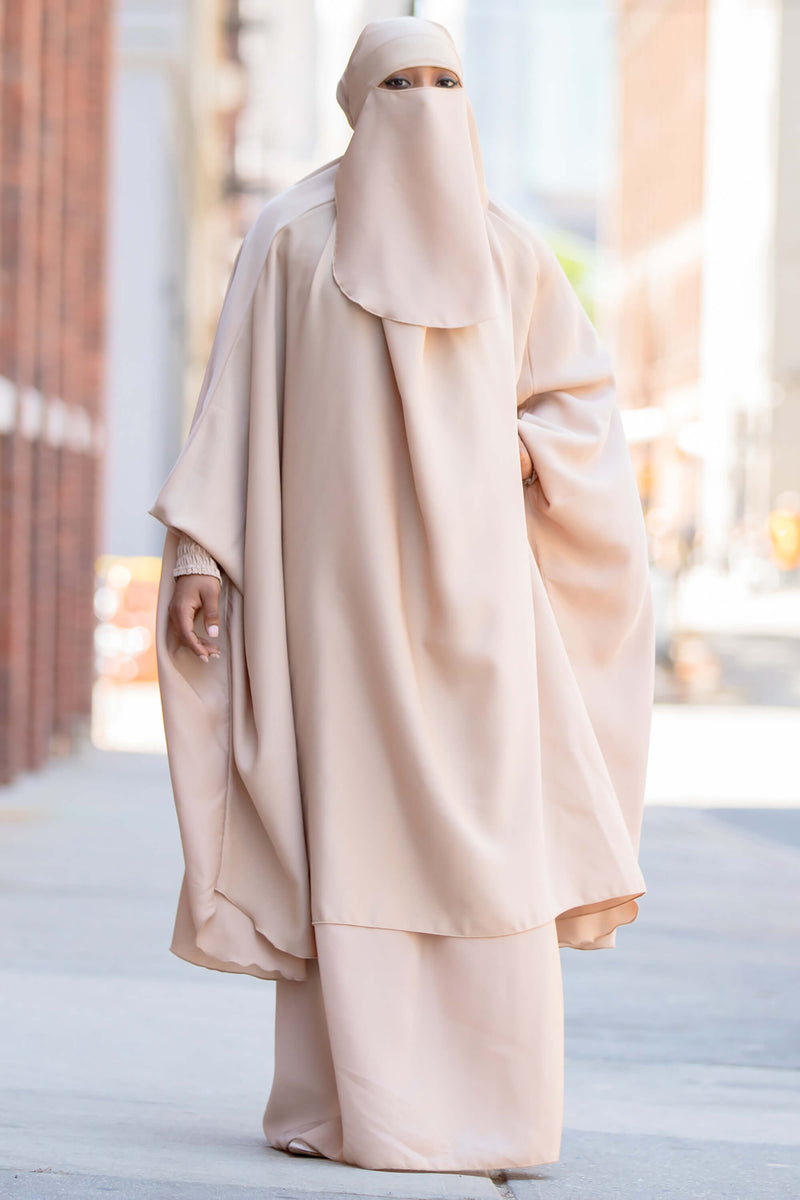 Mahasen Jilbab in Arabian Sand | Al Shams Abayas 6