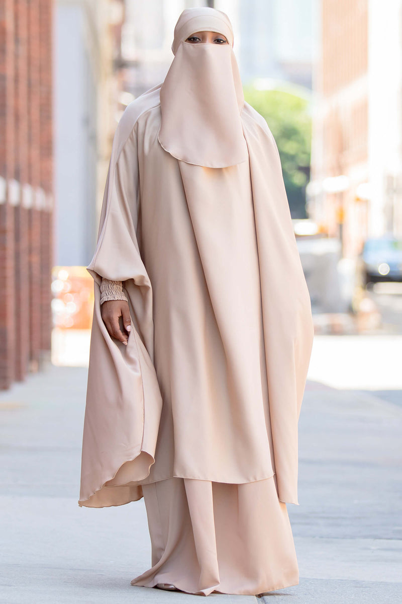 Mahasen Jilbab in Arabian Sand | Al Shams Abayas 9