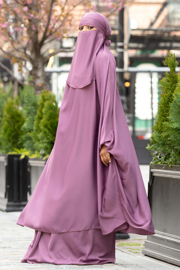 Mahasen Jilbab in Lavender | Al Shams Abayas 3