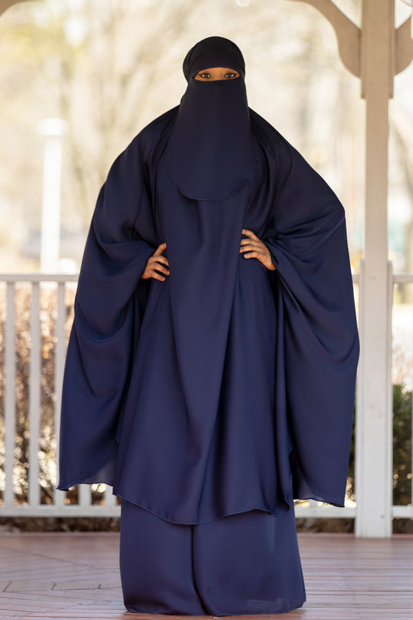 Mahasen in Navy | Al Shams Abayas 9