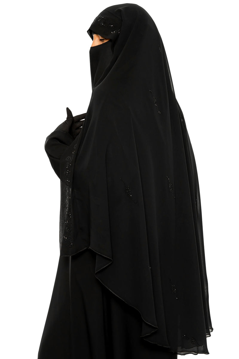 Nima Ghashwa Black | Al Shams Abayas 5