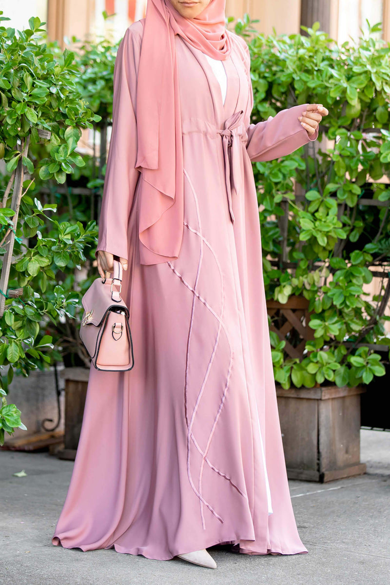 Melanie Abaya in Blush