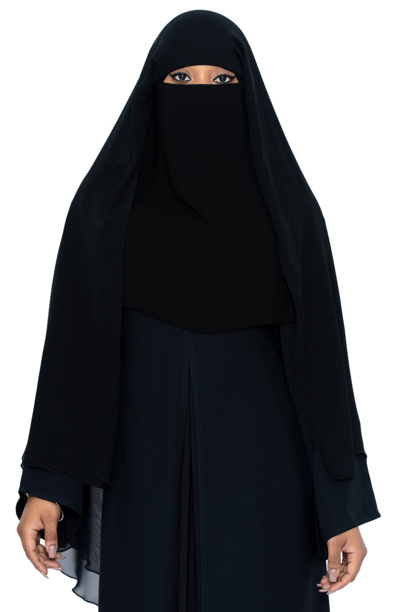 Muhessa Double Layer Niqab | Al Shams Abayas 1