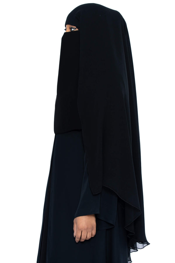 Muhessa Double Layer Niqab | Al Shams Abayas 2