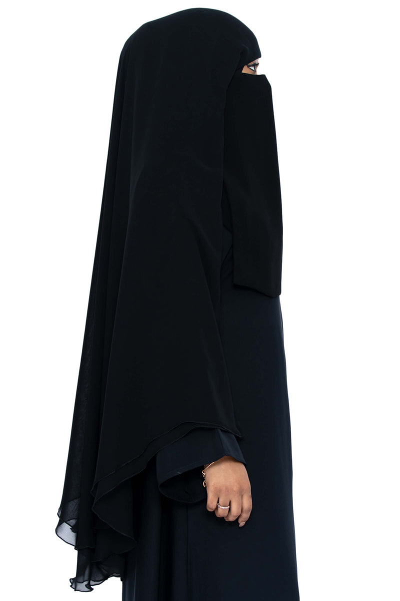 Muhessa Double Layer Niqab | Al Shams Abayas 3