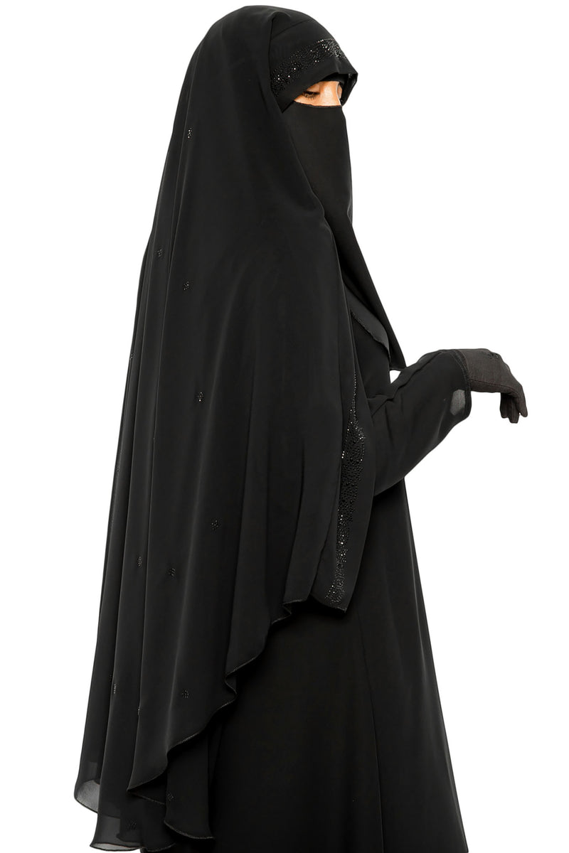 Nima Ghashwa Black | Al Shams Abayas 4