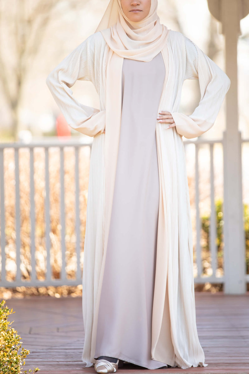 Nina Duster Cream | Al Shams Abayas 7