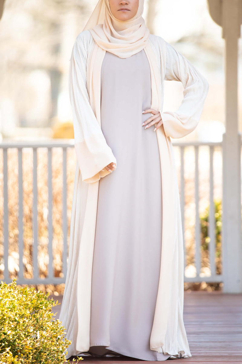 Nina Duster Cream | Al Shams Abayas 9