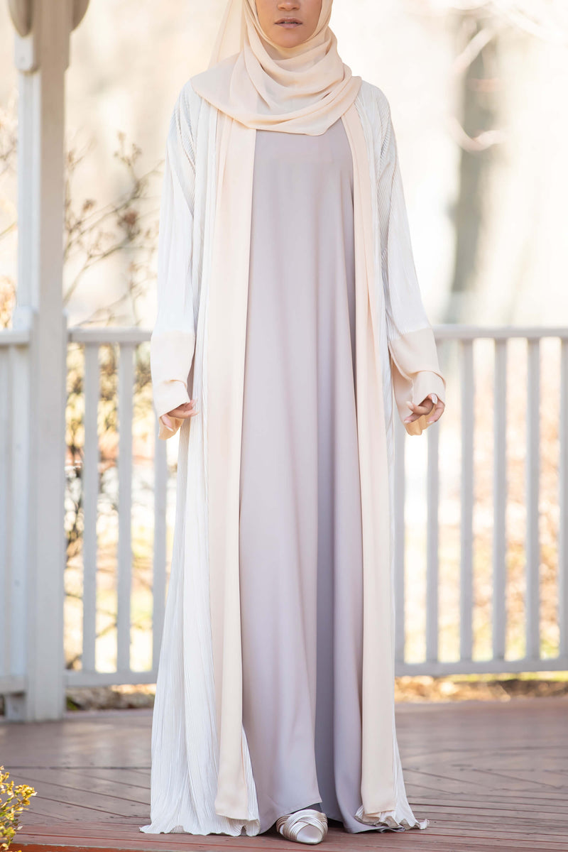 Nina Duster Cream | Al Shams Abayas 10