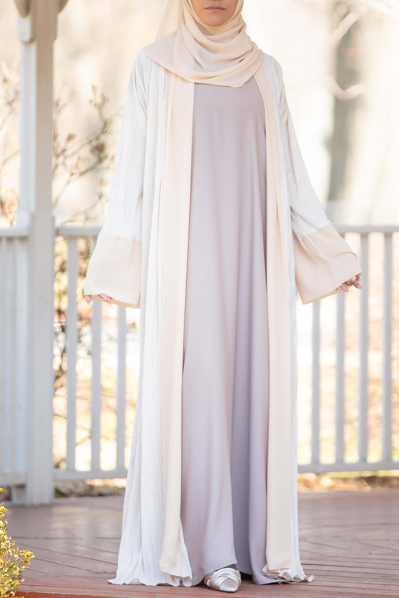 Nina Duster Cream | Al Shams Abayas 11
