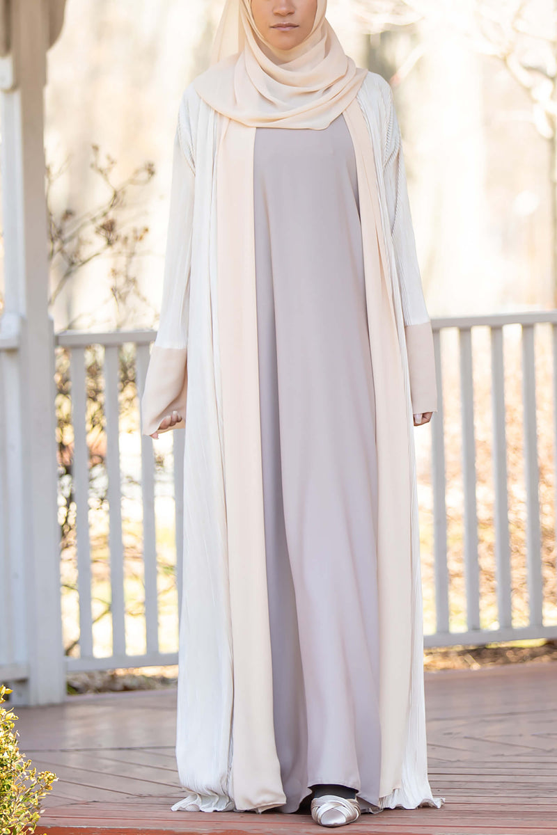 Nina Duster Cream | Al Shams Abayas 4