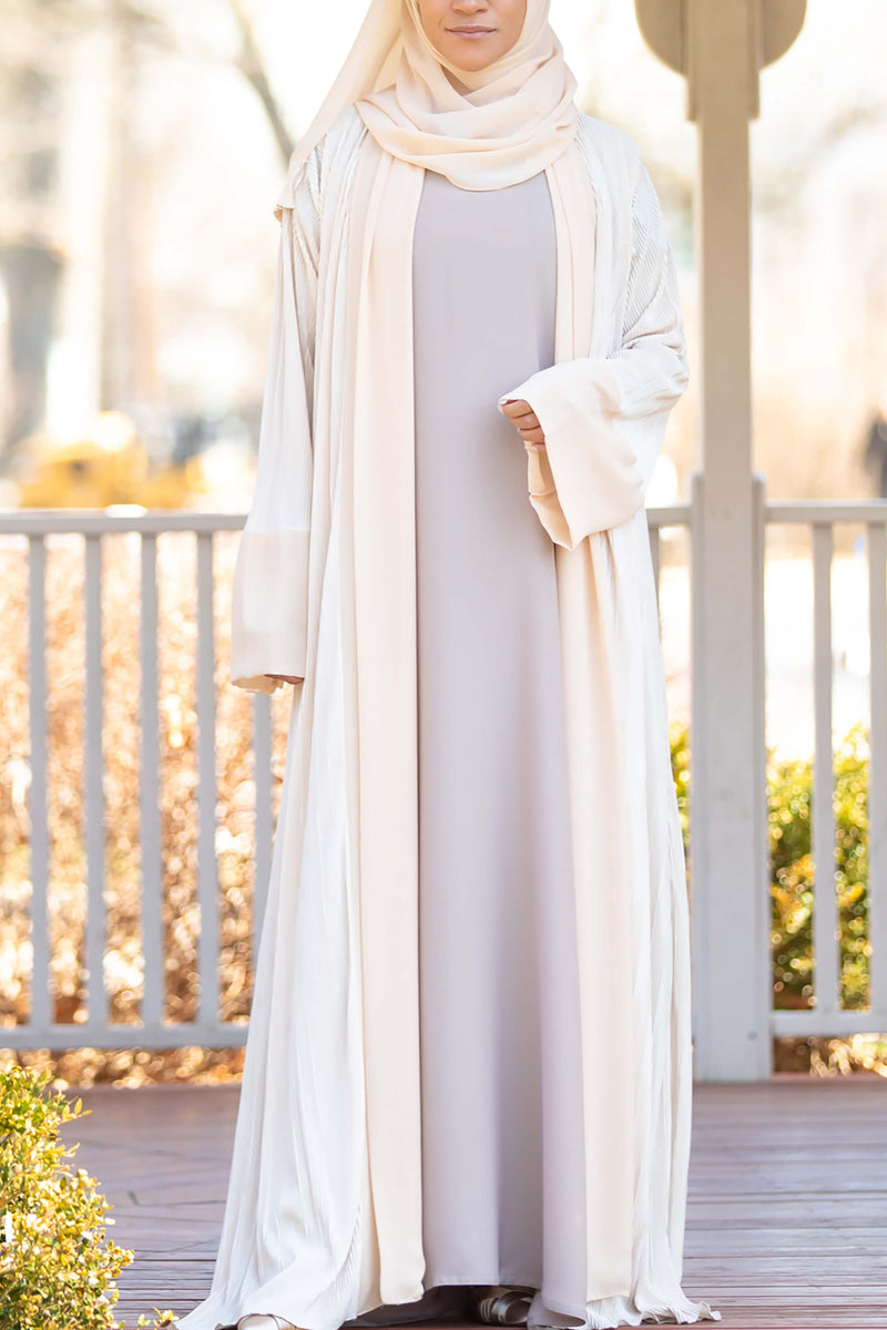 Nina Duster Cream | Al Shams Abayas 3