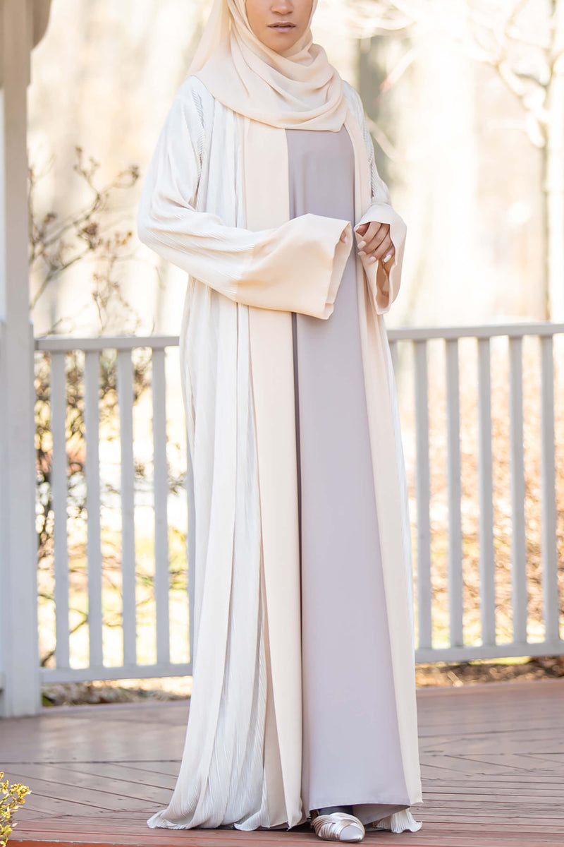 Nina Duster Cream | Al Shams Abayas 5