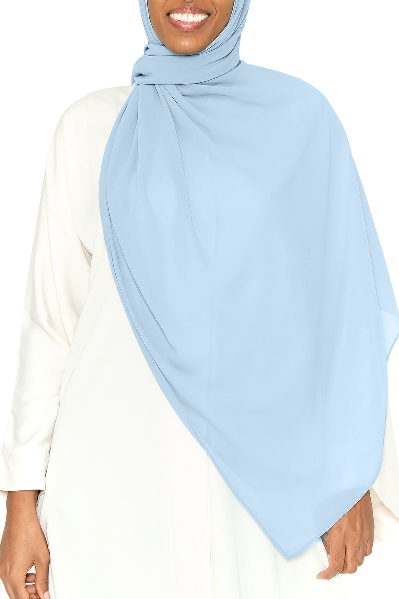 Essential Hijab -  Pearl Blue