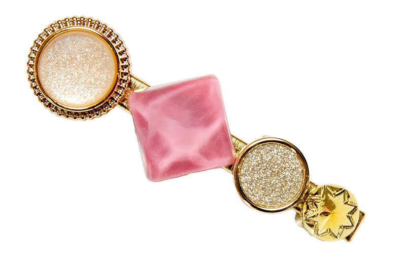Pink Sea Crystal Pin | Al Shams Abayas 1