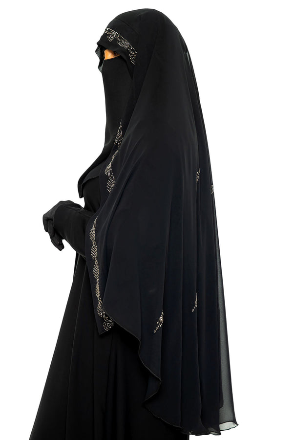 Sherice Ghashwa Silver | Al Shams Abayas 1