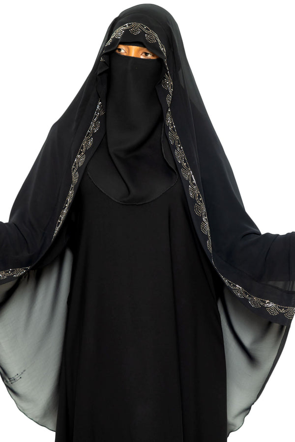 Sherice Ghashwa Silver | Al Shams Abayas 2