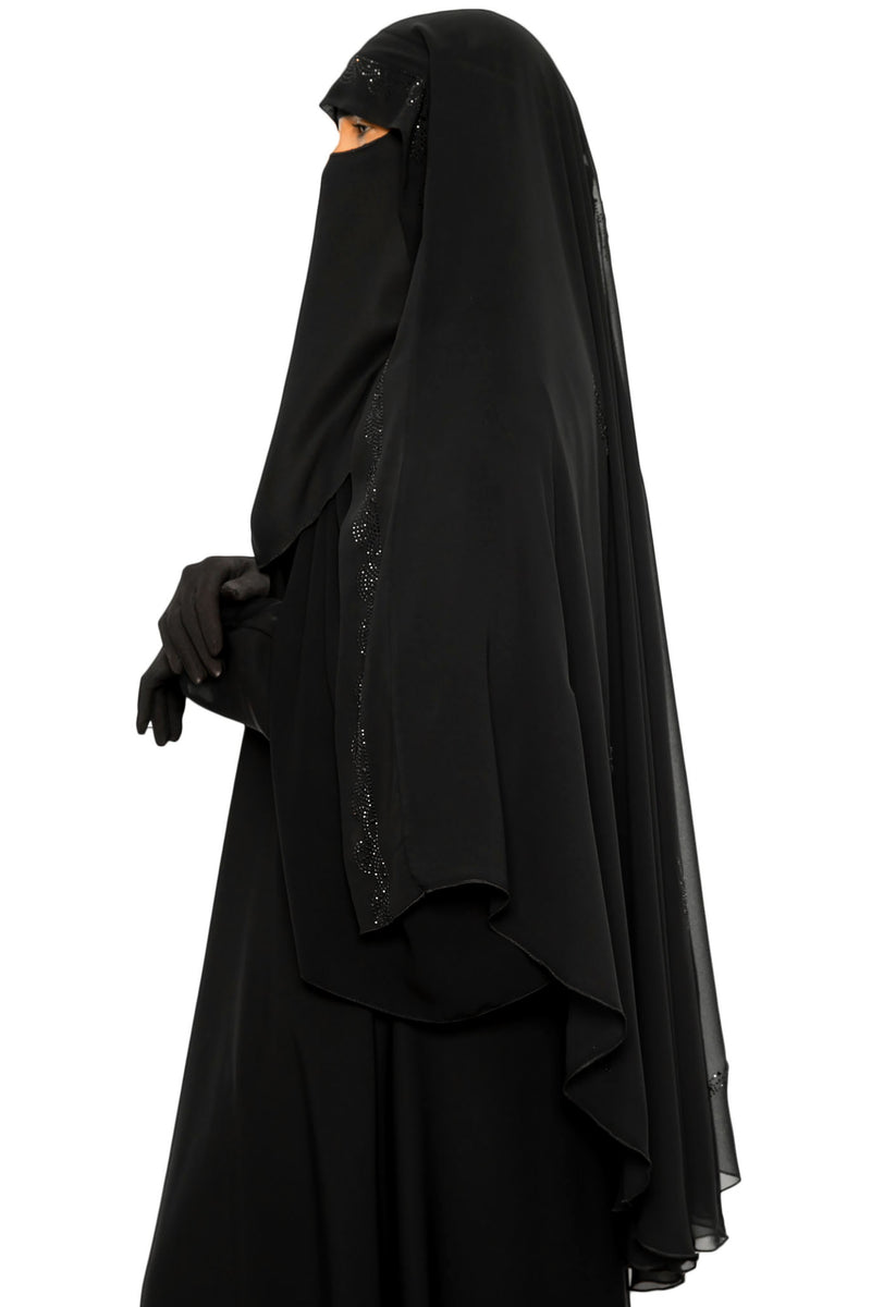Sherice Ghashwa Black | Al Shams Abayas 4