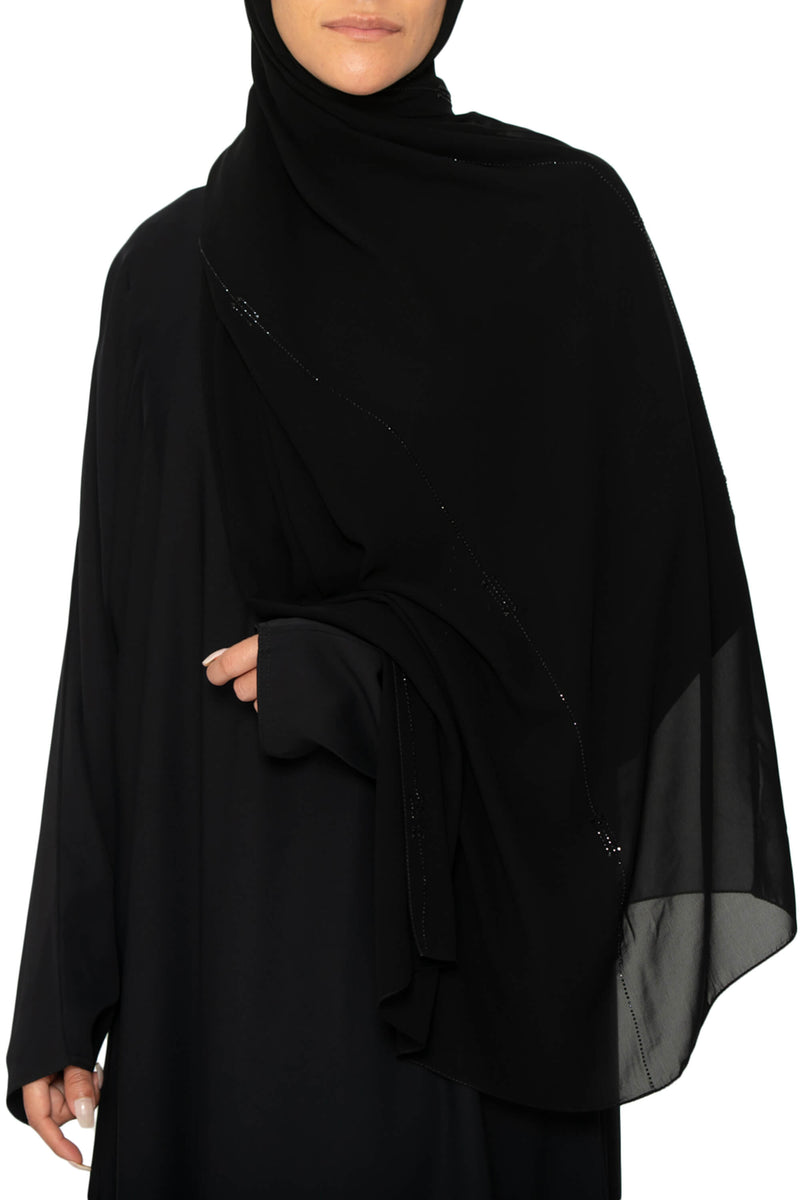 Sincerity in Classic Black | Al Shams Abayas 1
