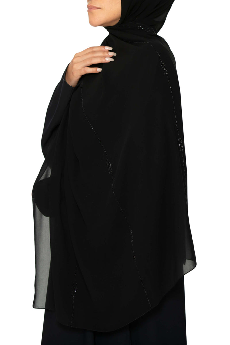 Sincerity in Classic Black | Al Shams Abayas 3