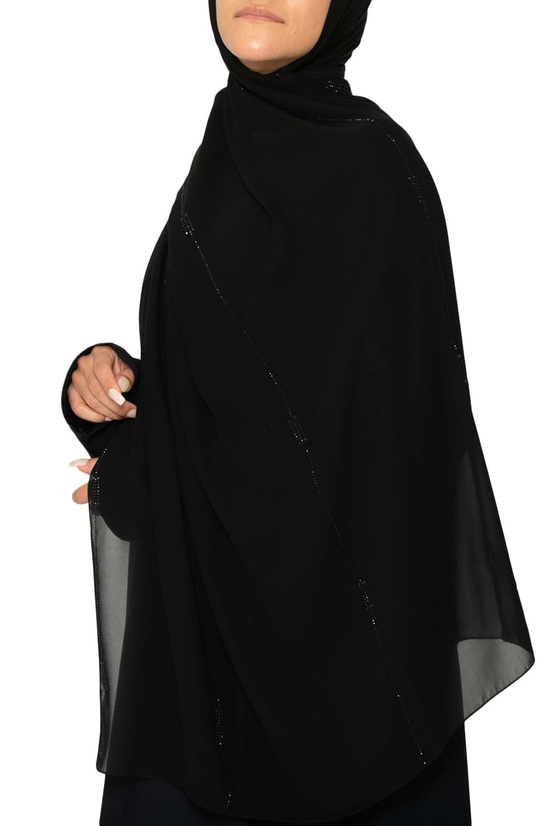 Sincerity in Classic Black | Al Shams Abayas 4