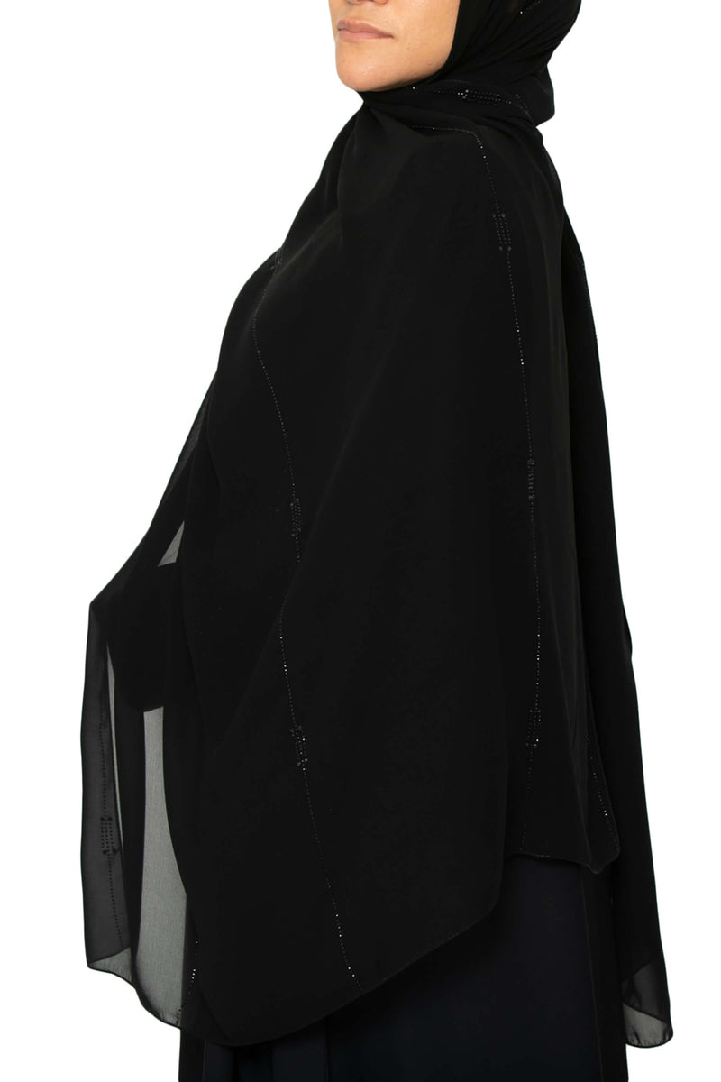 Sincerity in Classic Black | Al Shams Abayas 6