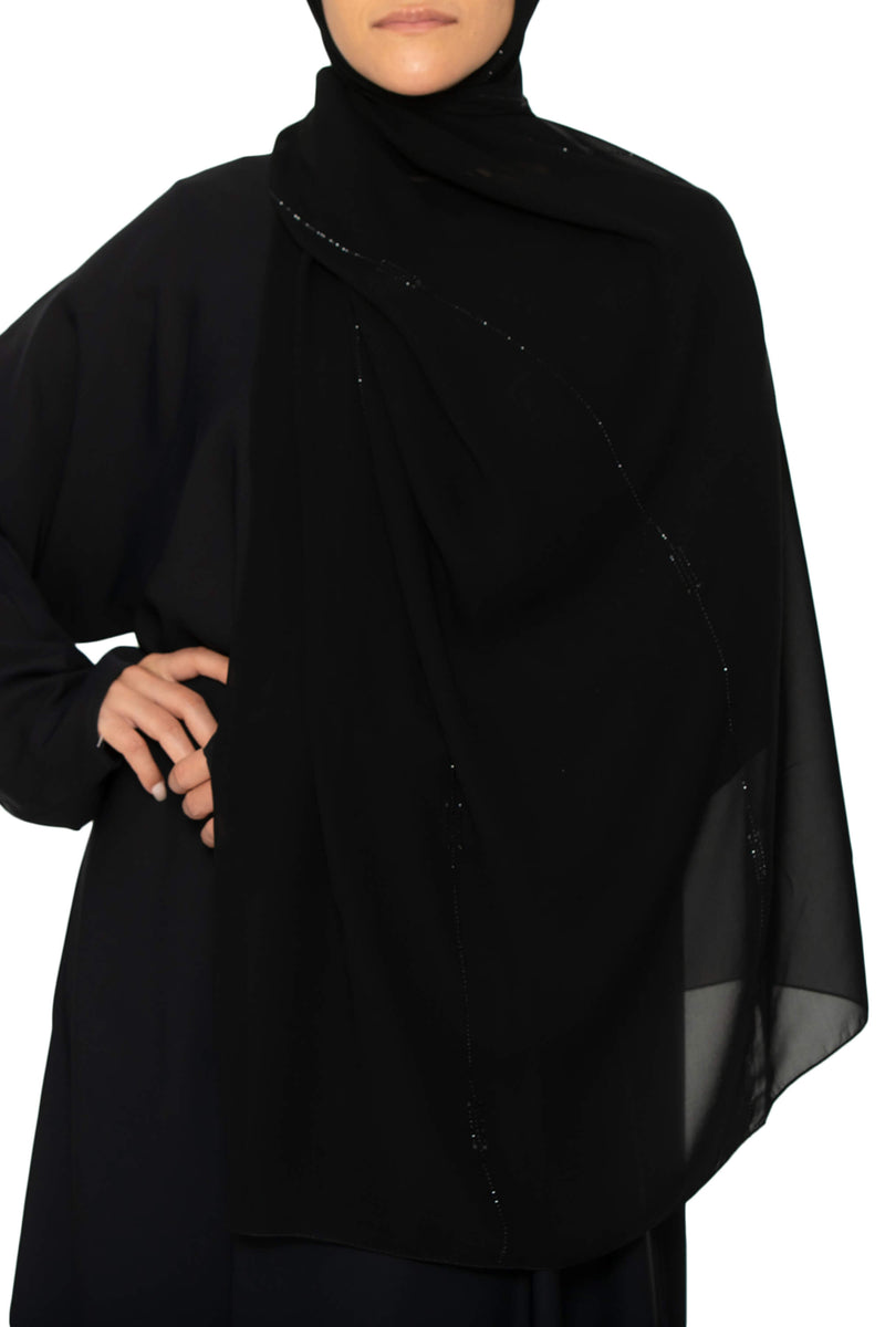 Sincerity in Classic Black | Al Shams Abayas 7