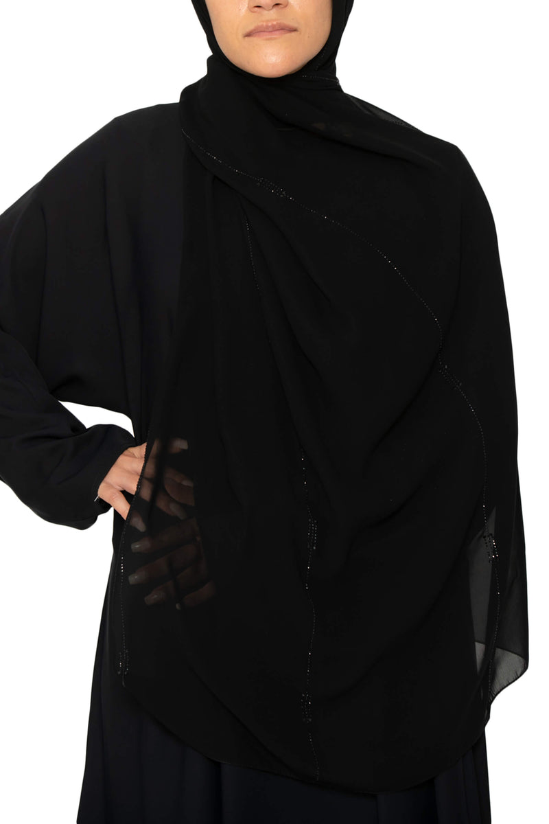 Sincerity in Classic Black | Al Shams Abayas 8