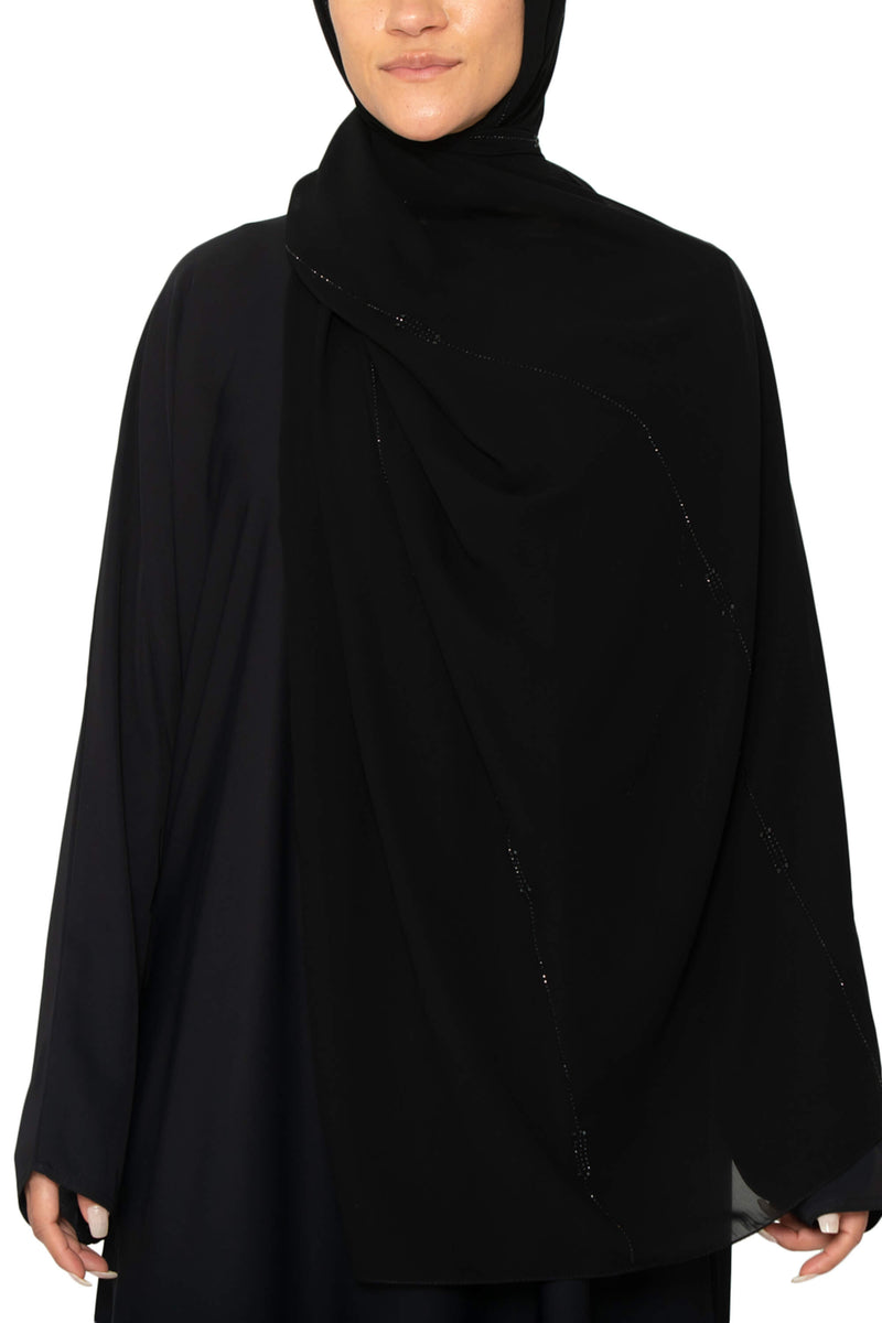 Sincerity in Classic Black | Al Shams Abayas 9