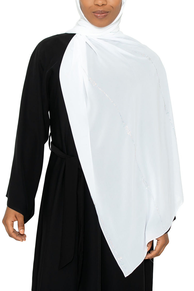 Sincerity in White | Al Shams Abayas 1