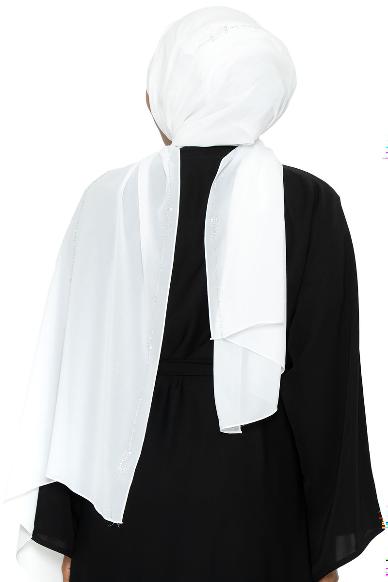 Sincerity in White | Al Shams Abayas 6