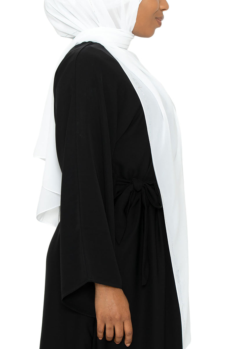 Sincerity in White | Al Shams Abayas 5
