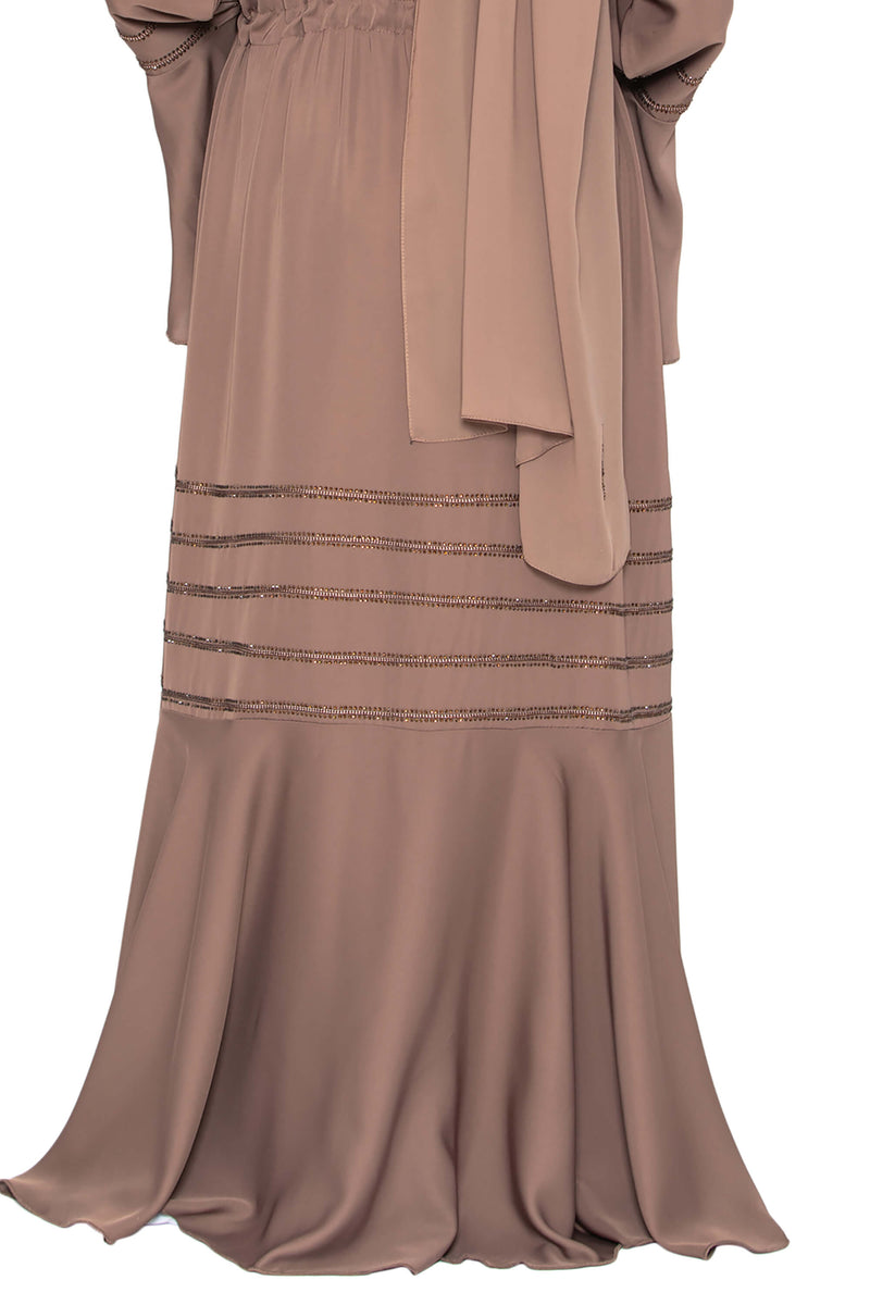 Suhayla in Warm Caramel | Al Shams Abayas 7
