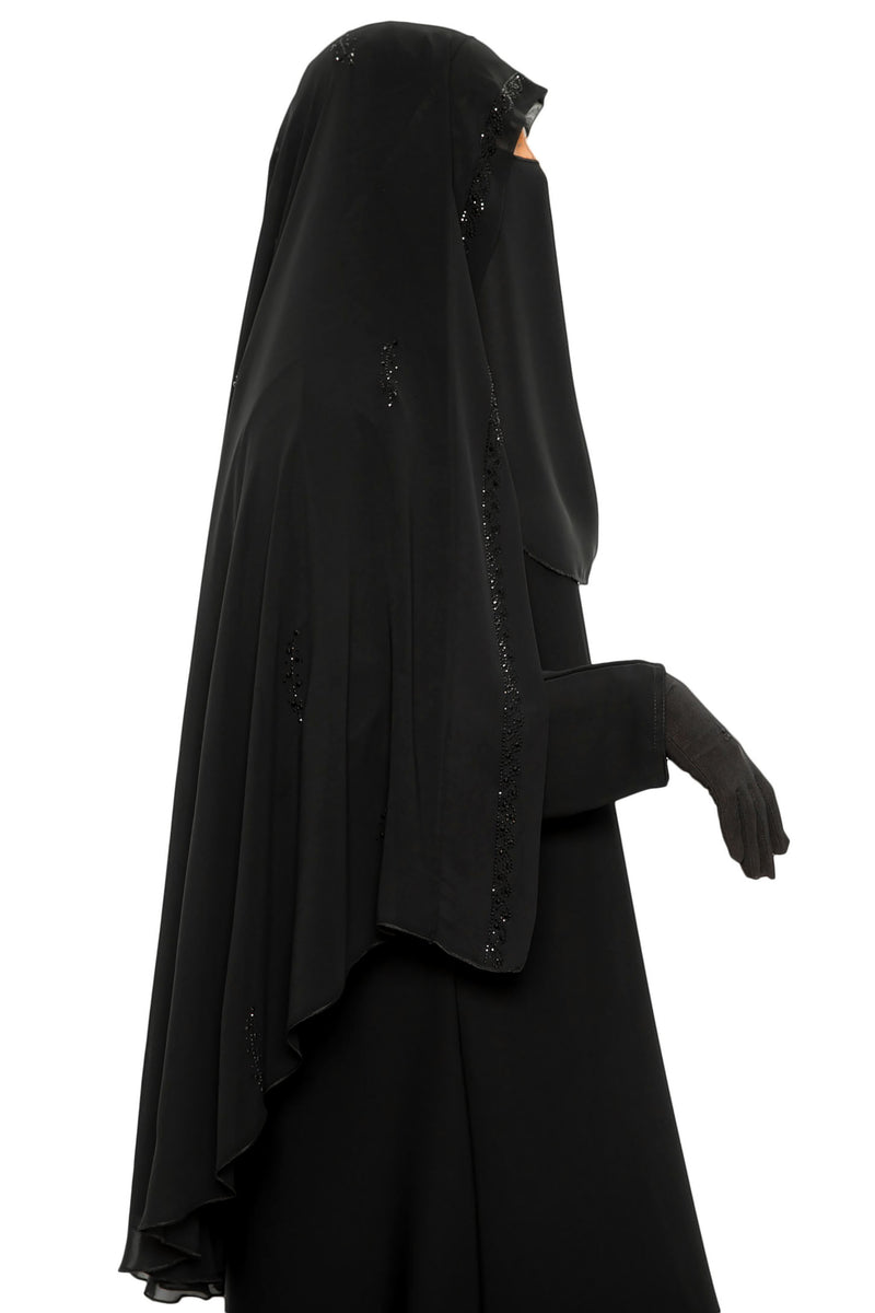 Tara Ghashwa Black | Al Shams Abayas 4