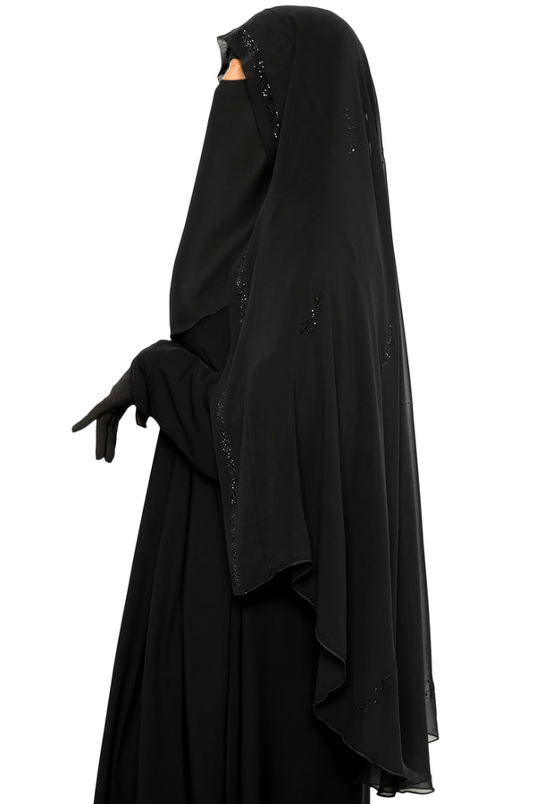 Tara Ghashwa Black | Al Shams Abayas 6