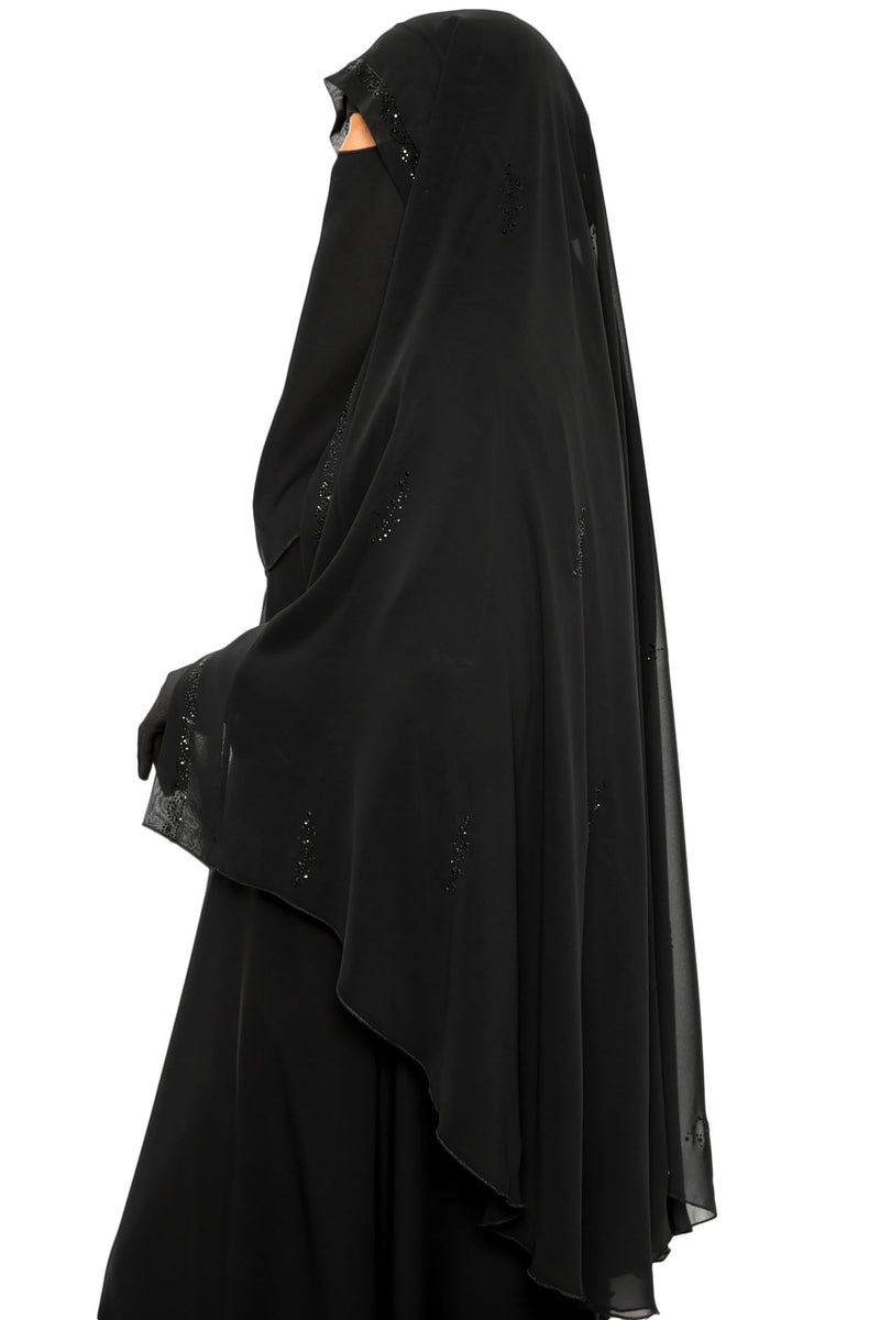 Tara Ghashwa Black | Al Shams Abayas 2
