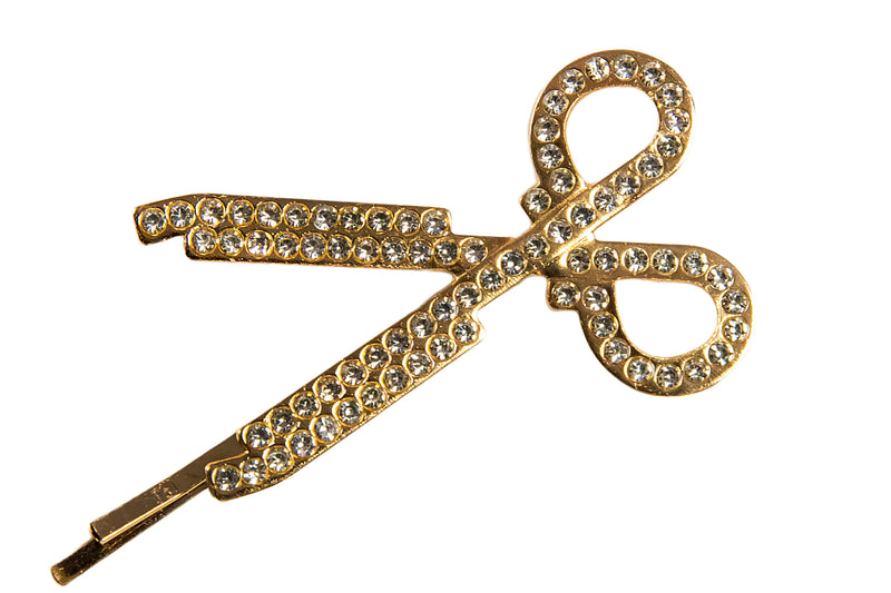 Gold Scissors Pin