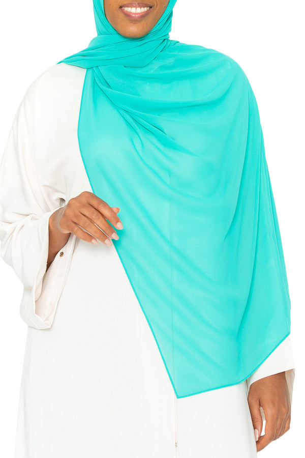 Essential Hijab Jade | Al Shams Abayas 1