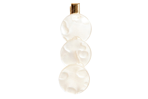 White Mother Pearl Clip
