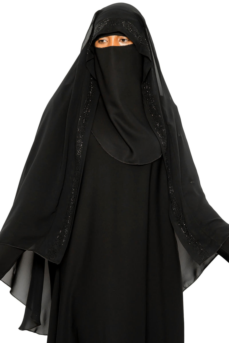 Nima Ghashwa Black | Al Shams Abayas 7