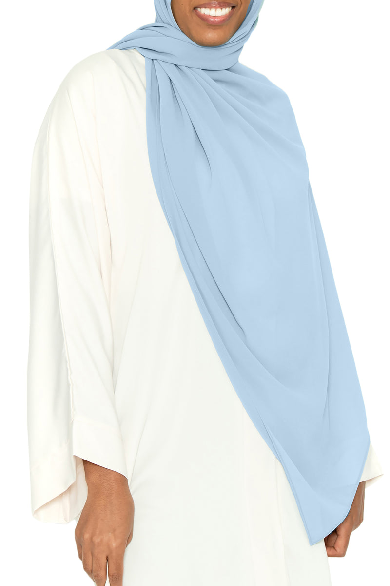 Essential Hijab -  Pearl Blue