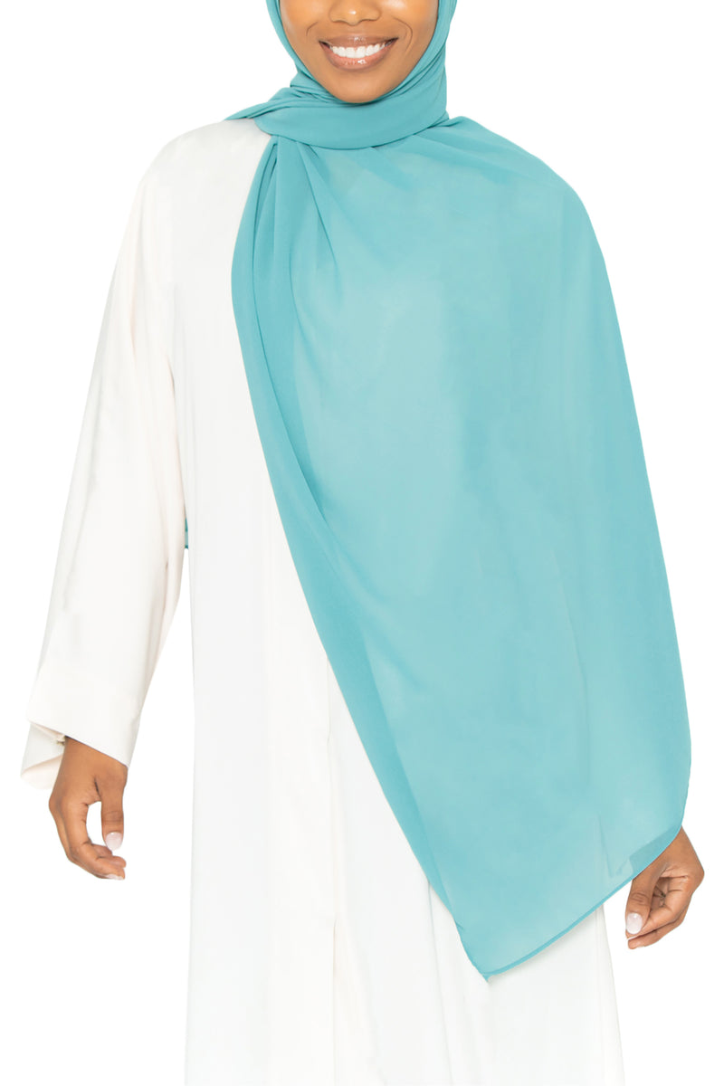 Essential Hijab Sea Breeze | Al Shams Abayas 1